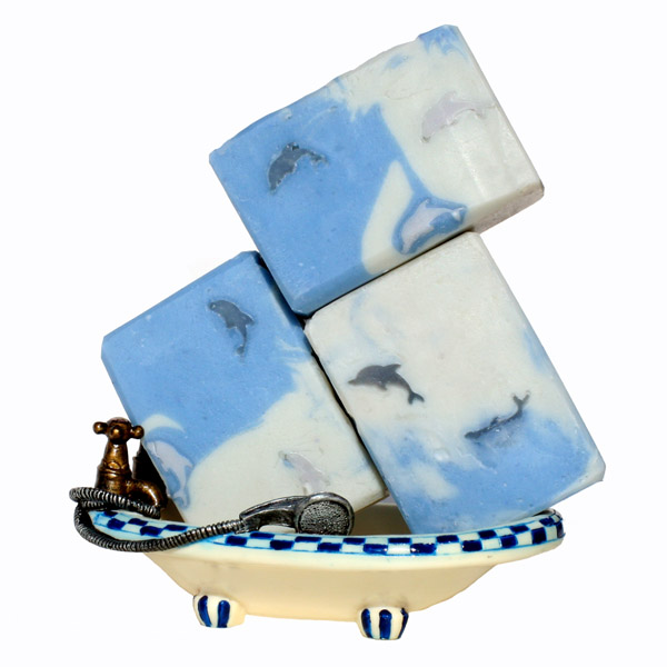 Ocean Song Dolphins Handmade Artisan Soap